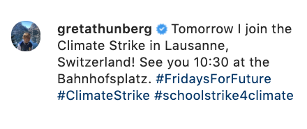 Greta Thunberg Instagram Greta Thunberg Instagram